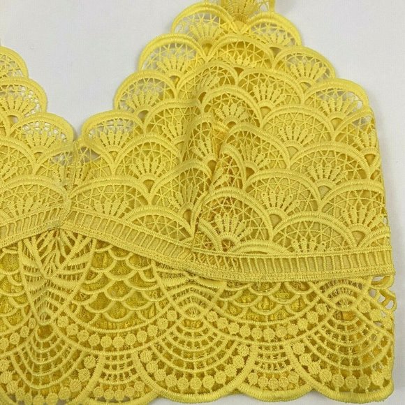 Free People Intimately Sunrise to Sunset Bra Longline Bralette Sunny Day Size M - Picture 2 of 10